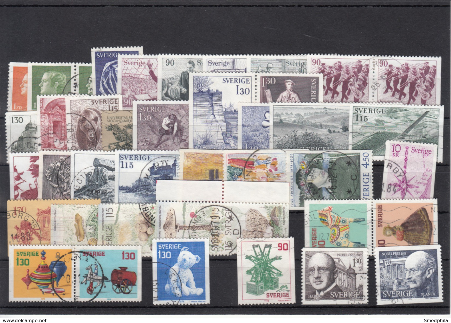 Sweden 1978 - Full Year Used - Annate Complete