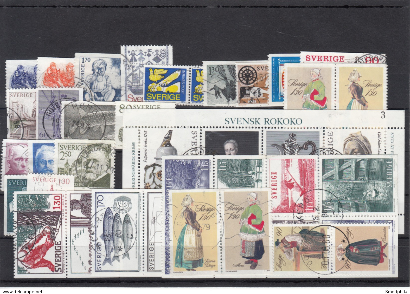 Sweden 1979 - Full Year Used - Annate Complete