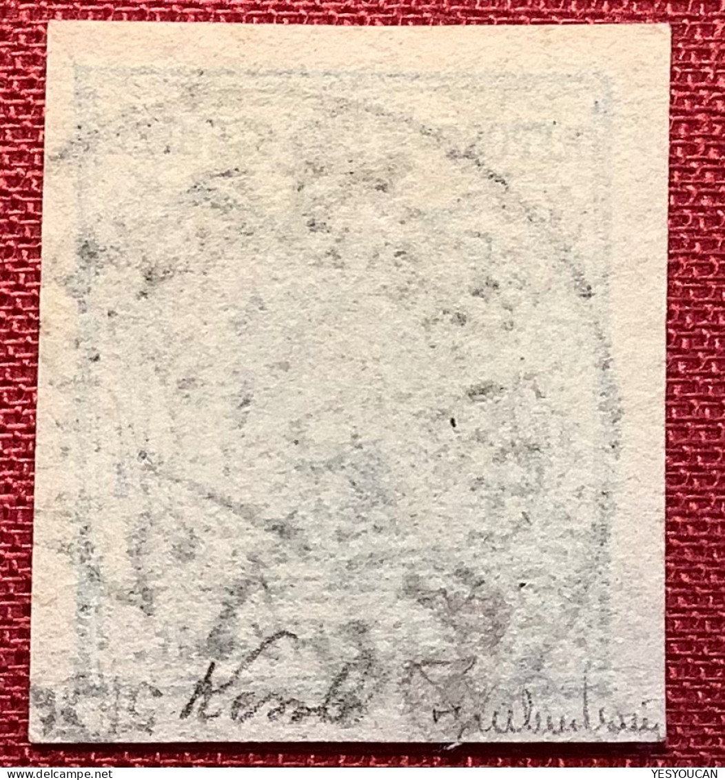 "B.H.BISENZ-PISEK" (Mähren Czech Republic) Österreich 1850 HP Sign Ferchenbauer&Kessler  (Austria Czechoslovakia - Used Stamps