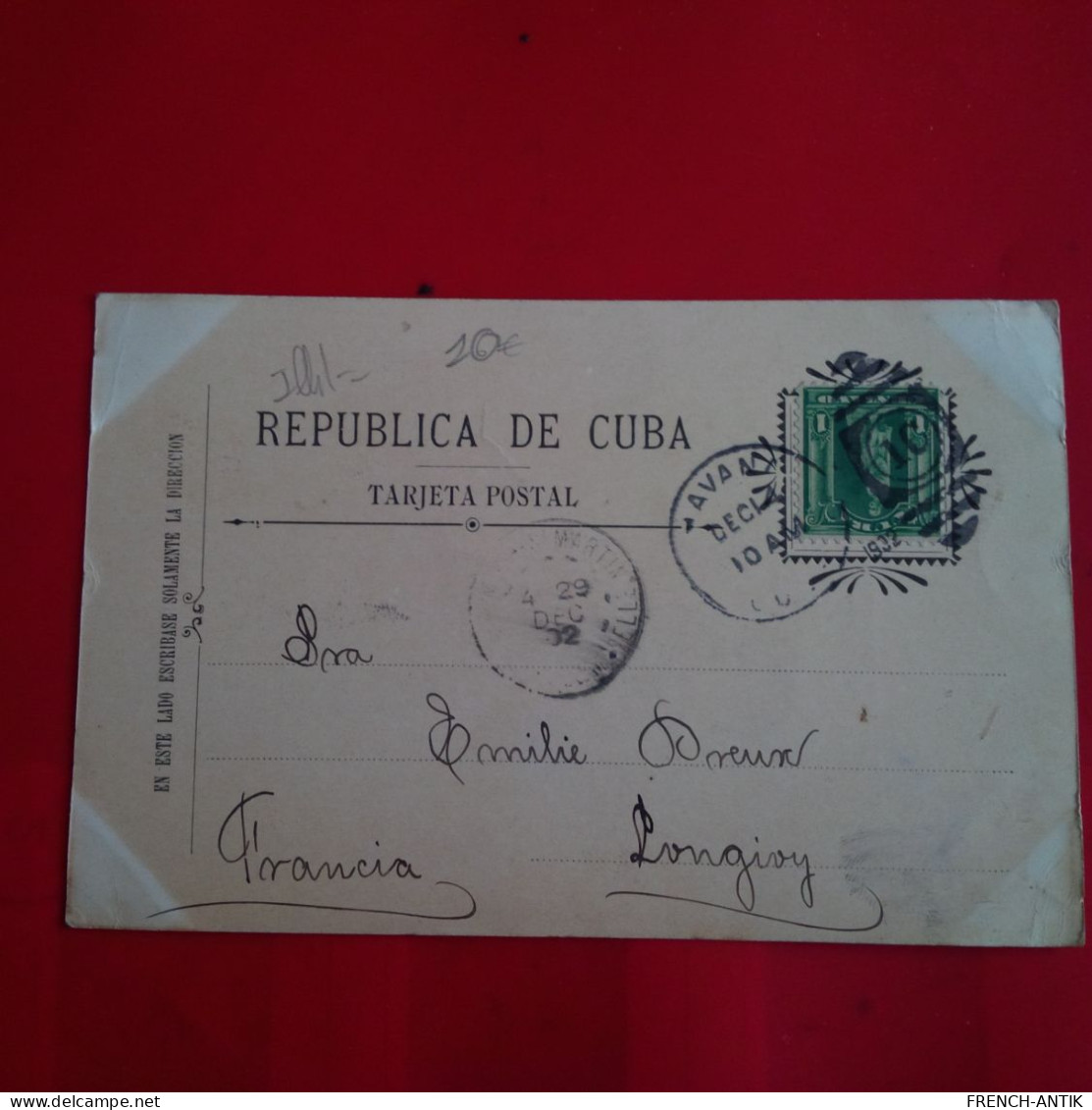 ILLUSTRATEUR A IDENTIFIER CUBA DICHOS POPULARES - 1900-1949