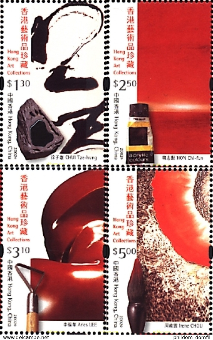 88646 MNH HONG KONG 2002 COLECCIONES DE ARTE DE HONG KONG - Collezioni & Lotti