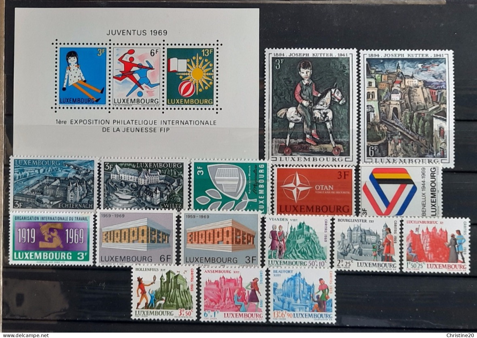 Luxembourg 1969 Année Complète N°735/53 **TB Cote 14€65 - Années Complètes