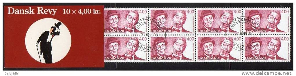 DENMARK 1999 Danish Revue Booklets S101-102 With Cancelled Stamps.  Michel 1215, 17MH, SG SB196-7 - Carnets
