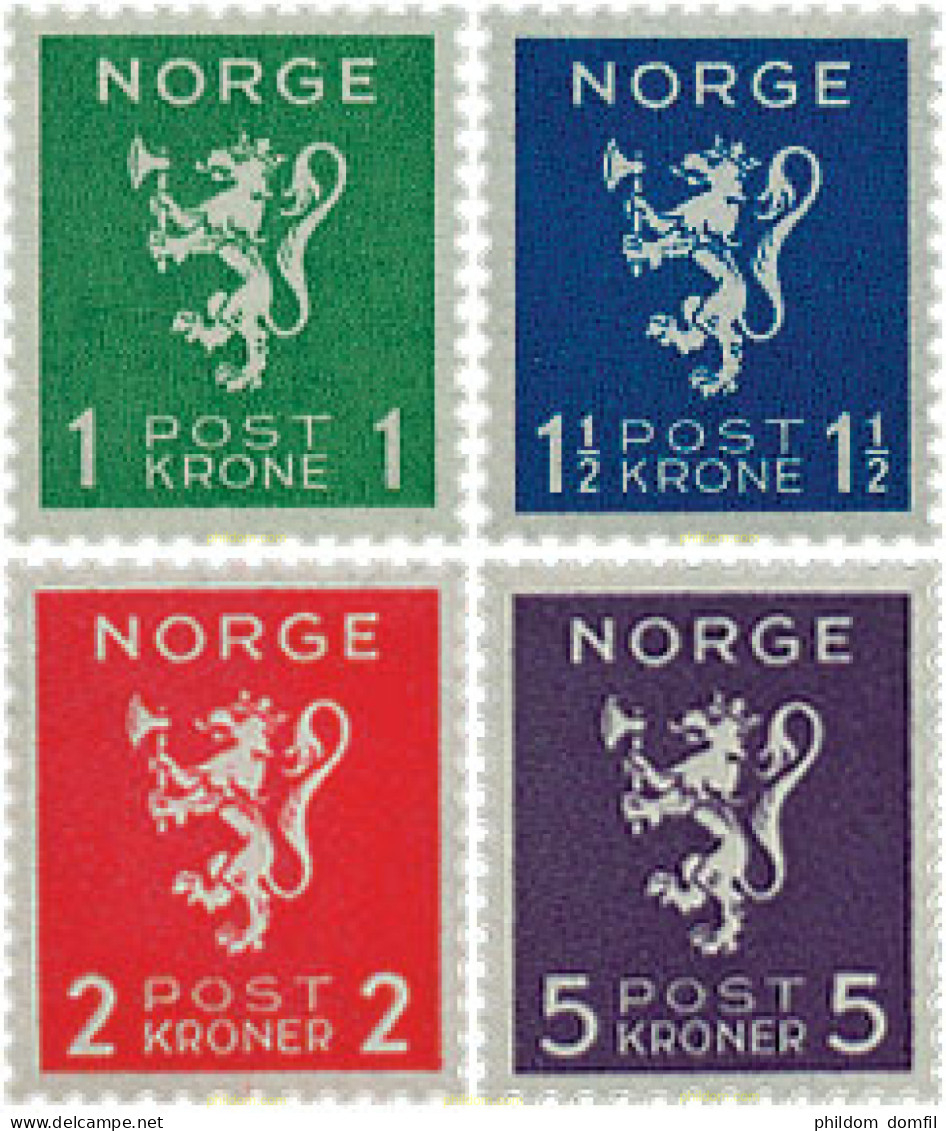 666321 HINGED NORUEGA 1940 CIFRAS - Covers & Documents