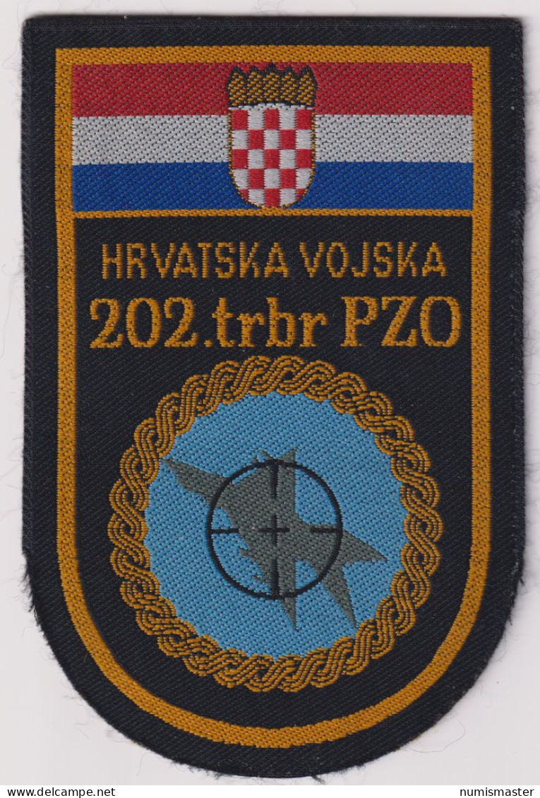 CROATIA ARMY , 202 ANTIAIRCRAFT DEFENCE BRIGADE , PATCH - Patches