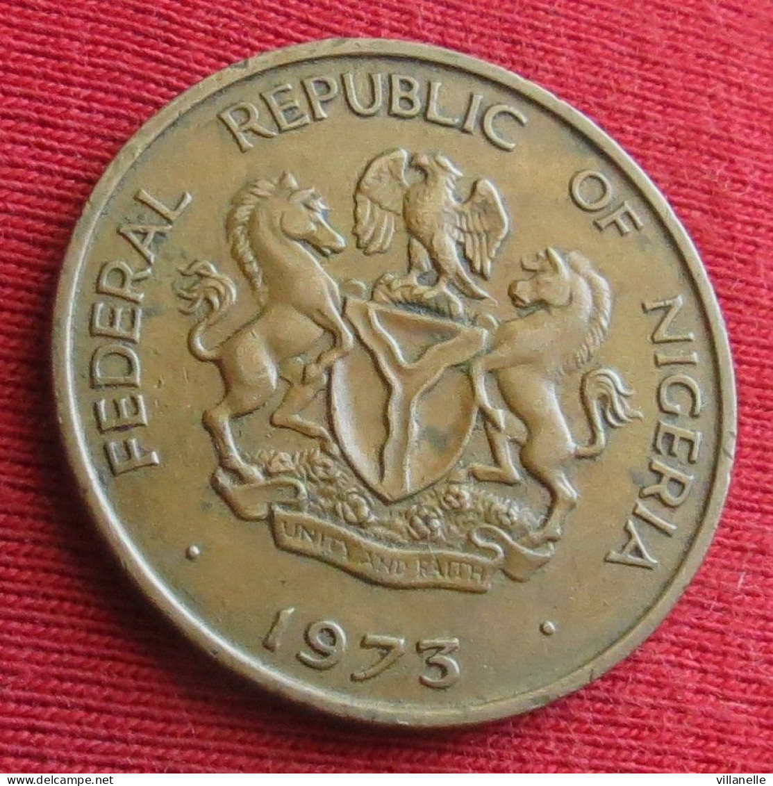 Nigeria 1 Kobo 1973 KM# 8.1 Lt 1219 *VT - Nigeria