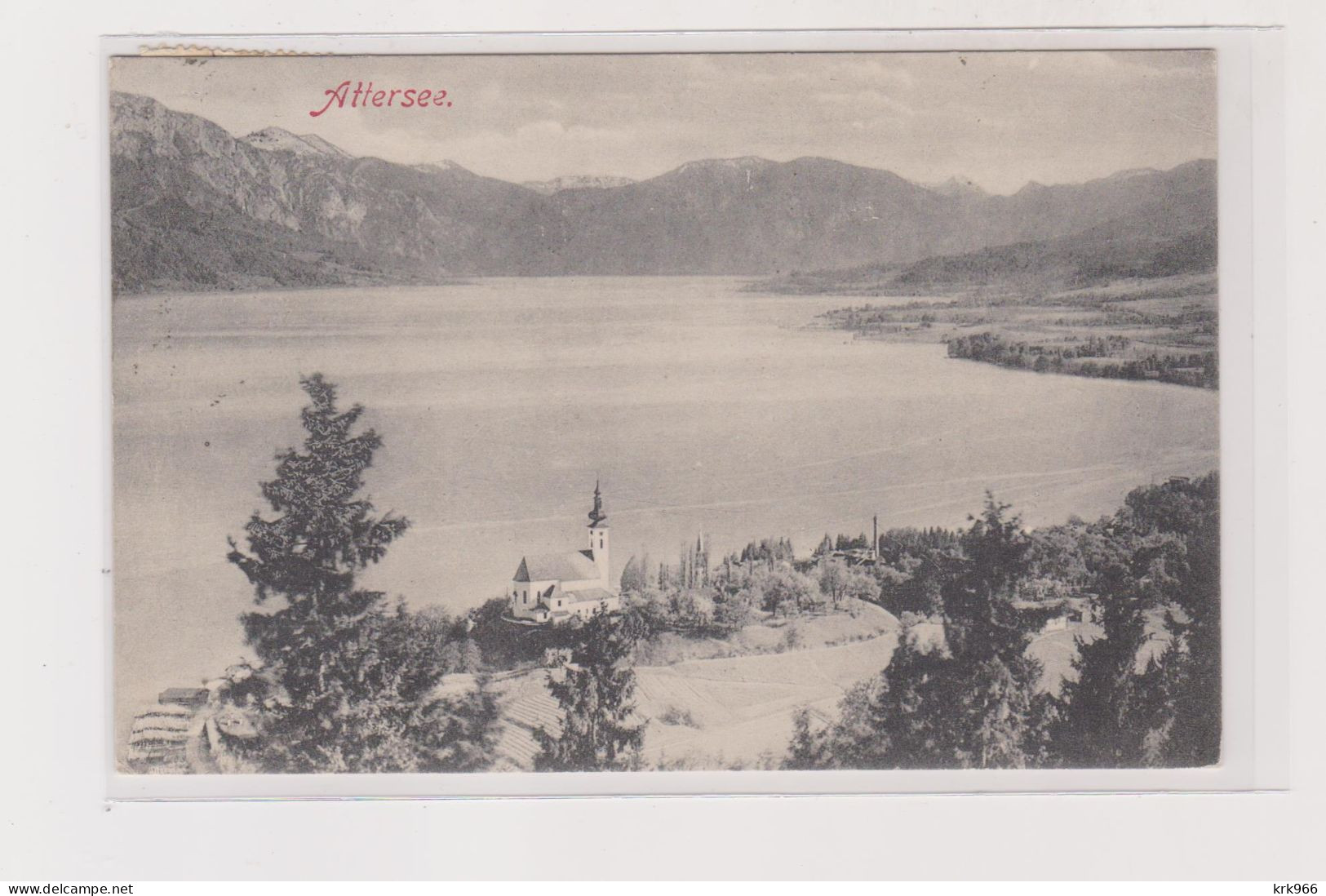 AUSTRIA ALTERSEE Nice  Postcard - Attersee-Orte