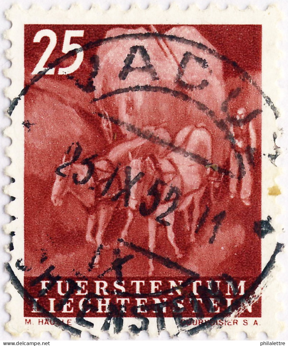 LIECHTENSTEIN - 1951 AGRICULTURE SERIES 25Rp MiNr.293 Oblitéré / Used - Gebraucht