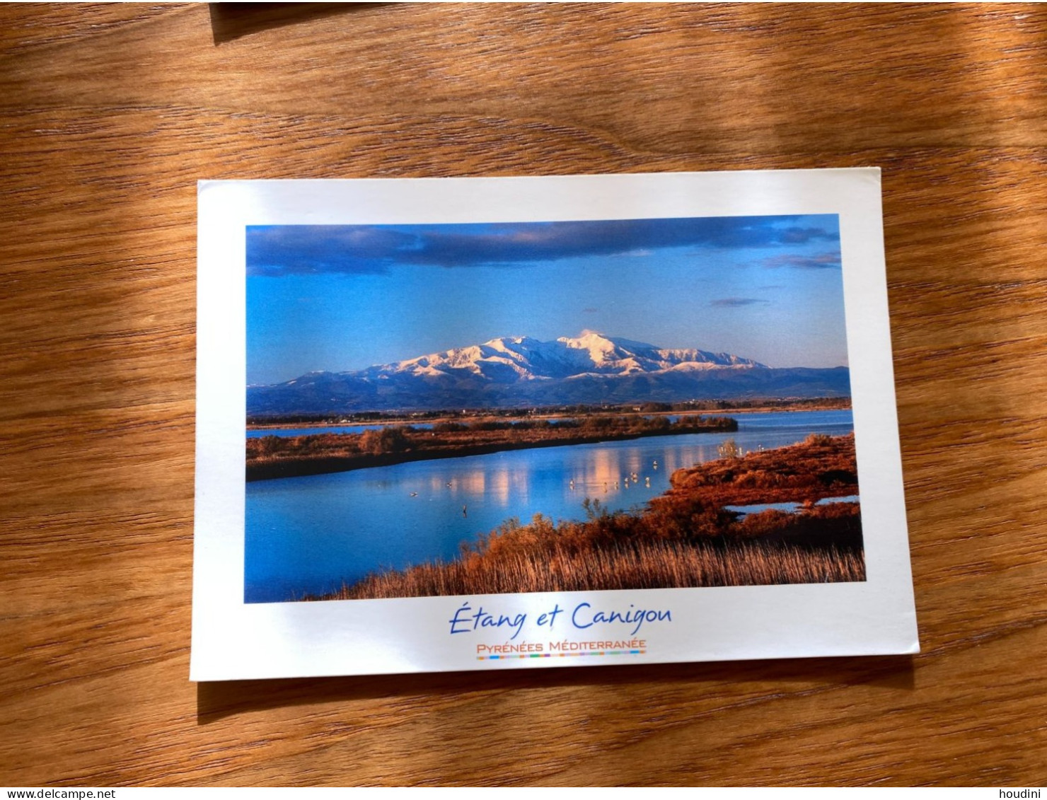 Étang De Canet Saint Nazaire Et Le Canigou - Canet En Roussillon