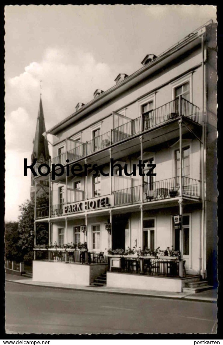 ÄLTERE POSTKARTE SCHLANGENBAD PARKHOTEL BESITZER FRZ. PAUL ERBEN PARK HOTEL Ansichtskarte AK Postcard Cpa - Schlangenbad