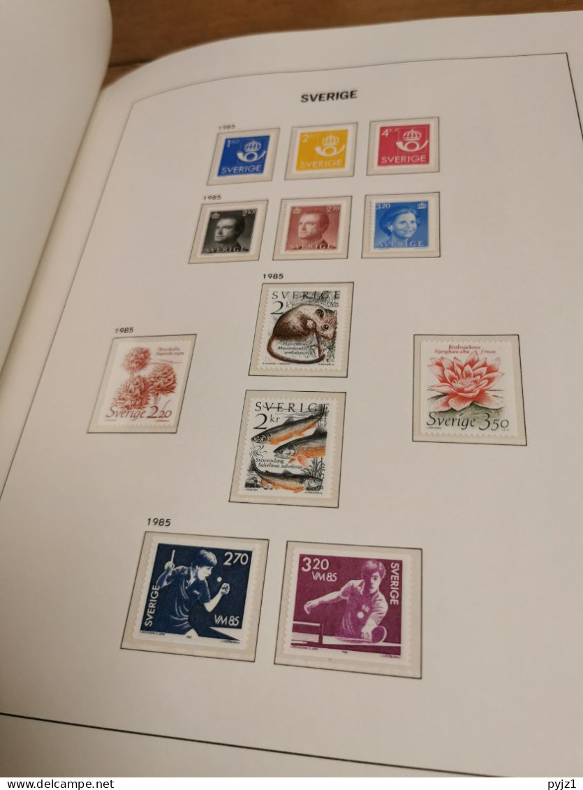 Sweden MNH 1983-1999 in DAVO album