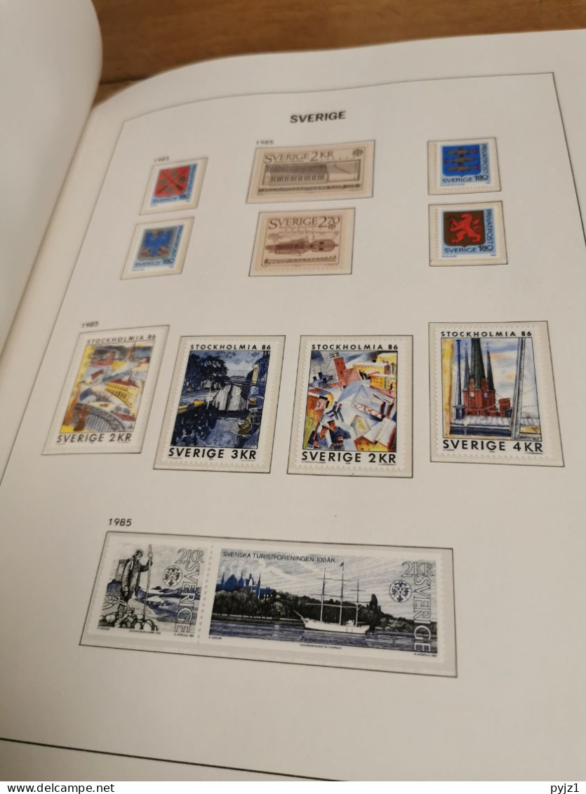 Sweden MNH 1983-1999 in DAVO album