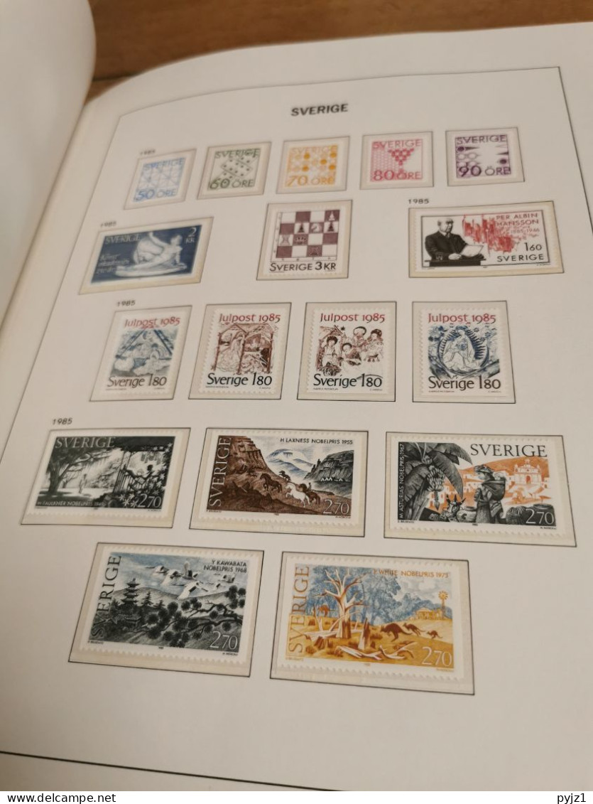 Sweden MNH 1983-1999 in DAVO album