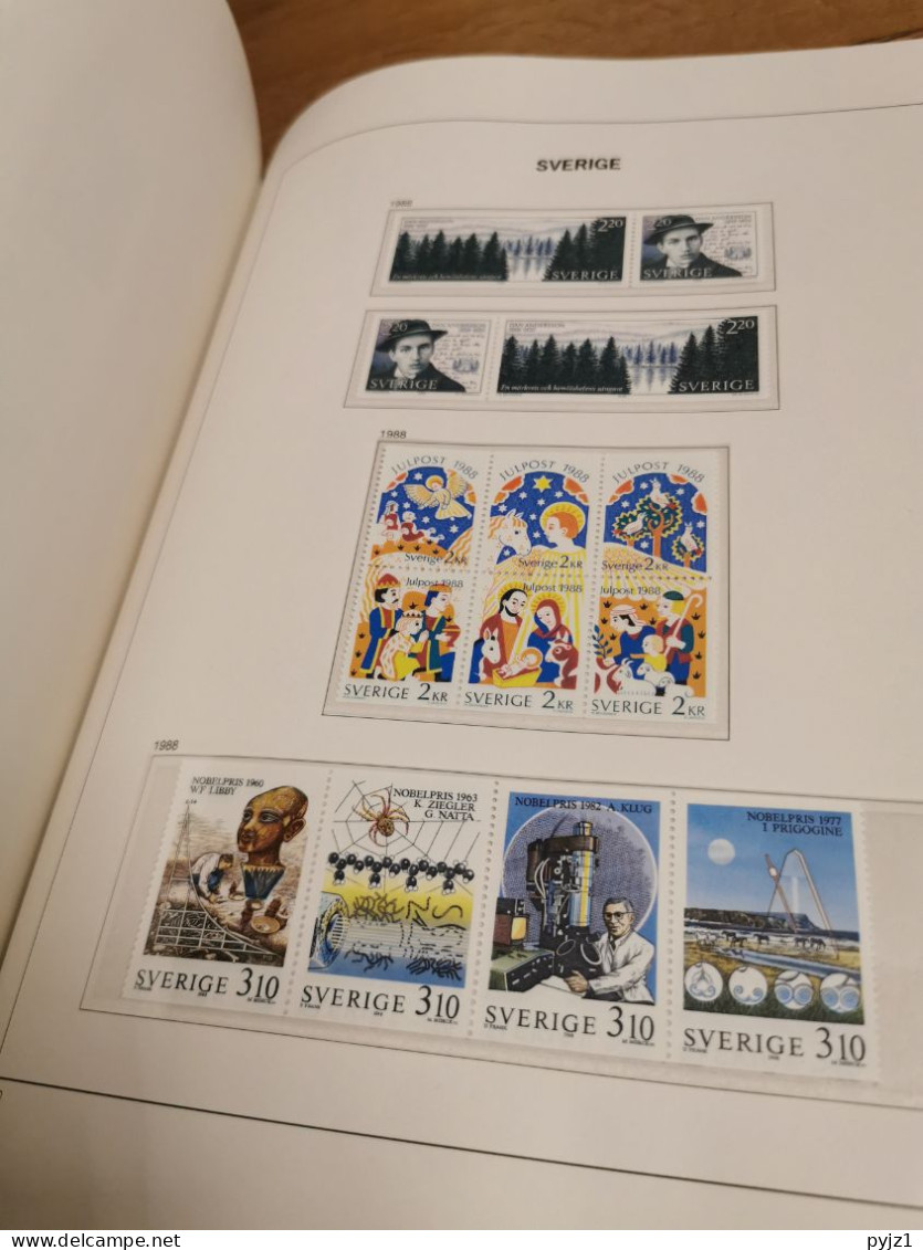 Sweden MNH 1983-1999 in DAVO album