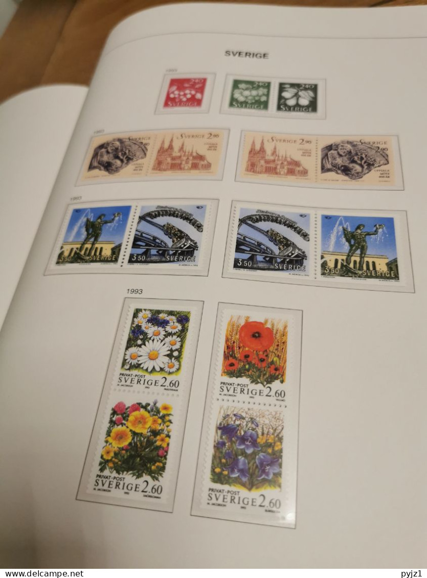 Sweden MNH 1983-1999 in DAVO album