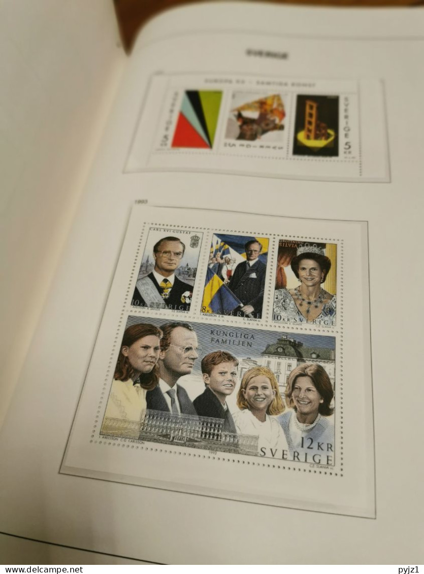 Sweden MNH 1983-1999 in DAVO album