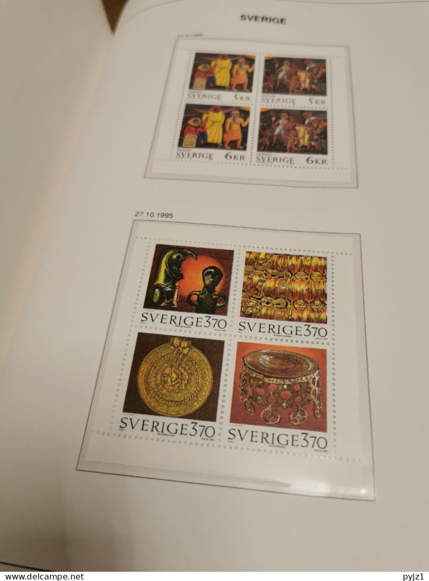 Sweden MNH 1983-1999 in DAVO album