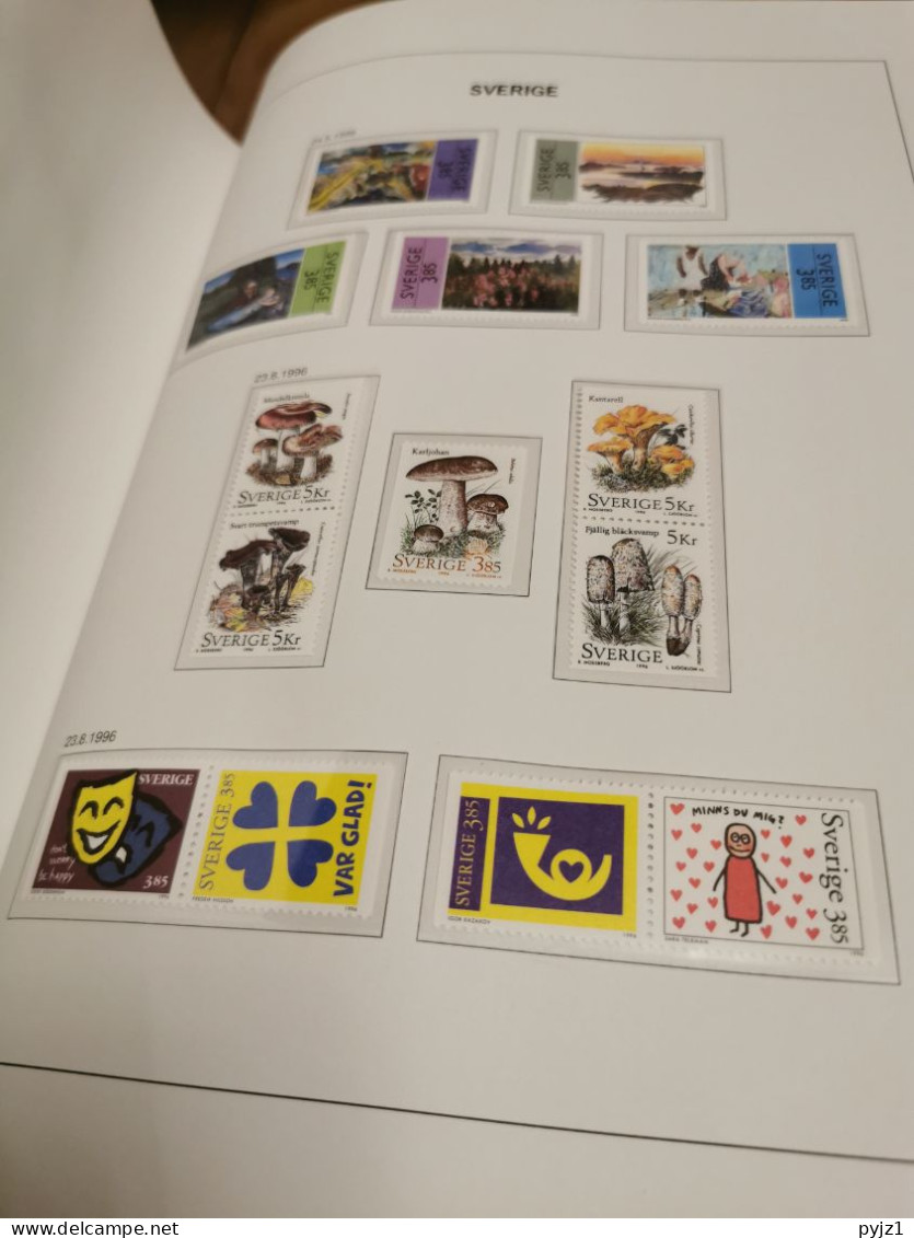 Sweden MNH 1983-1999 in DAVO album