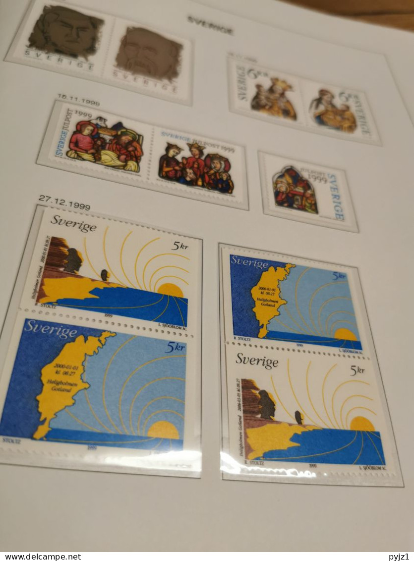 Sweden MNH 1983-1999 in DAVO album