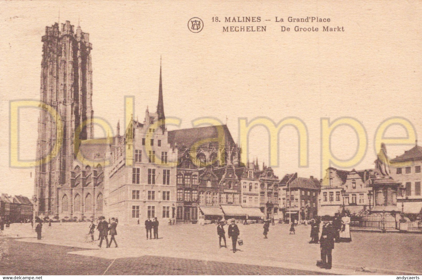 2 Postkaarten Mechelen - Malines