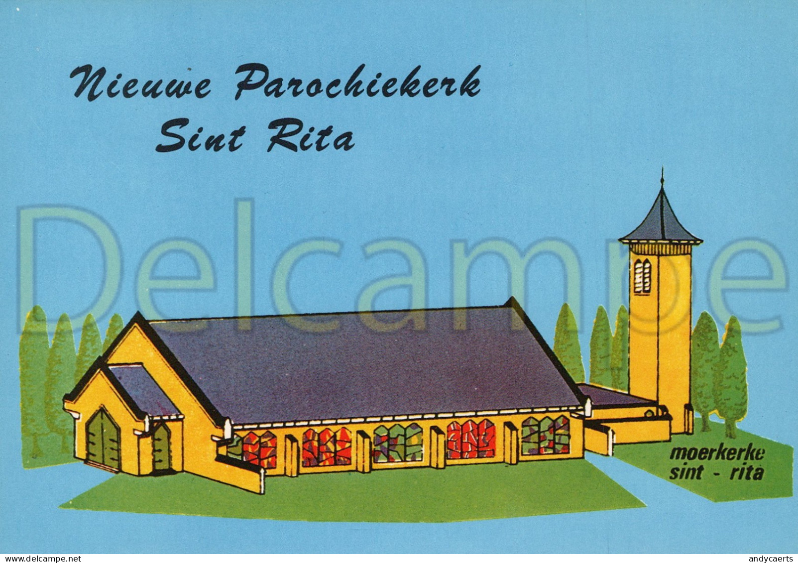 Postkaart Moerkerke - Damme