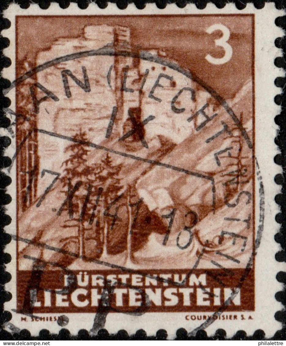 LIECHTENSTEIN - 1937 - Mi.156 (light Shade) Used SCHAAN / P.P. Date Stamp - Gebruikt