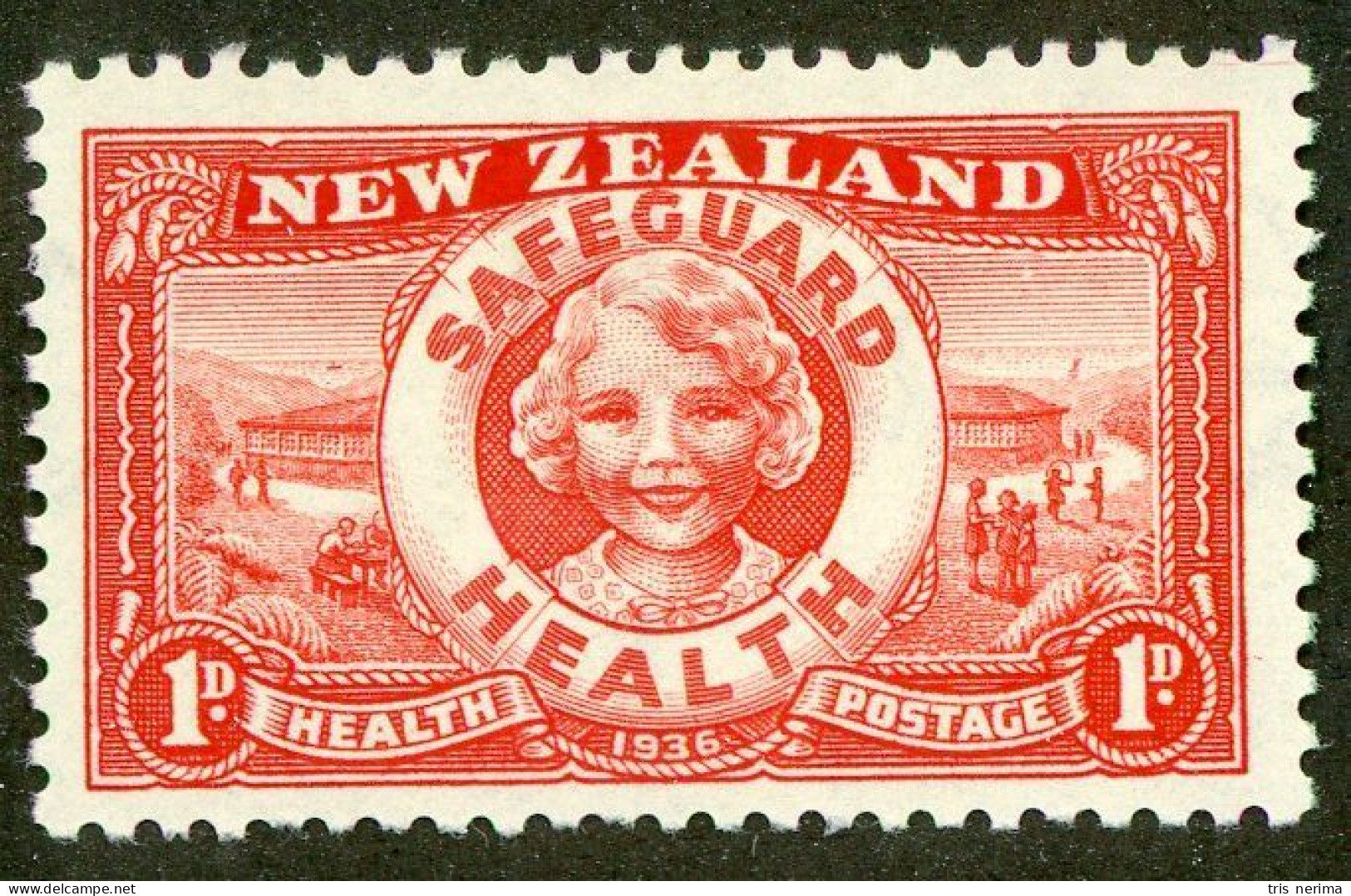 211 New Zealand 1936 Scott #B11 Mlh* (Lower Bids 20% Off) - Neufs
