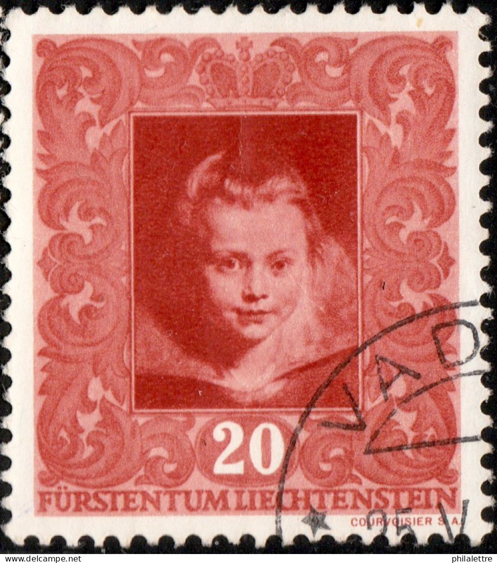 LIECHTENSTEIN - 1949 - Mi.269 20Rp Brownish-red - VFU - (ref.892m) - Gebruikt