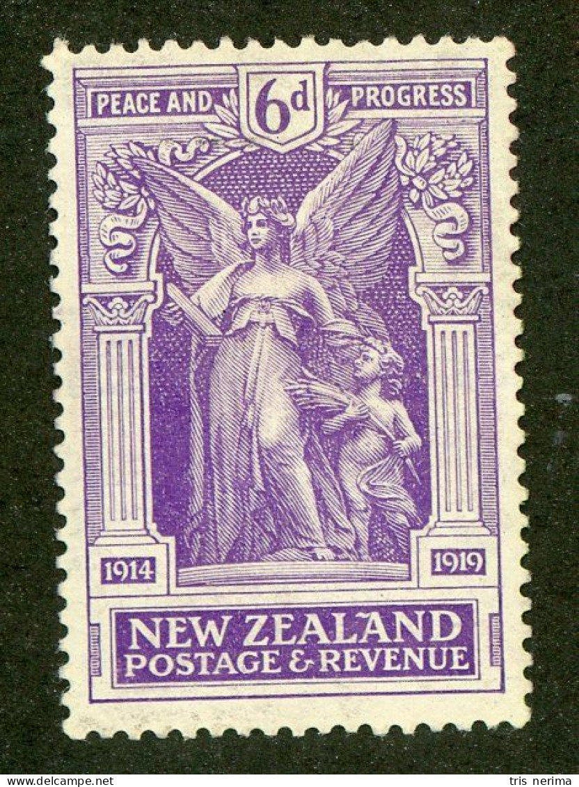 273 New Zealand 1920 Scott #169 M* (Lower Bids 20% Off) - Ongebruikt