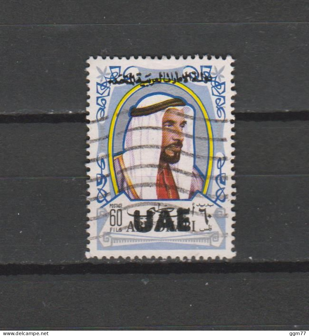 N° 85 TIMBRE ABU DHABI OBLITERE DE 1972    Cote : 12 € - Abu Dhabi