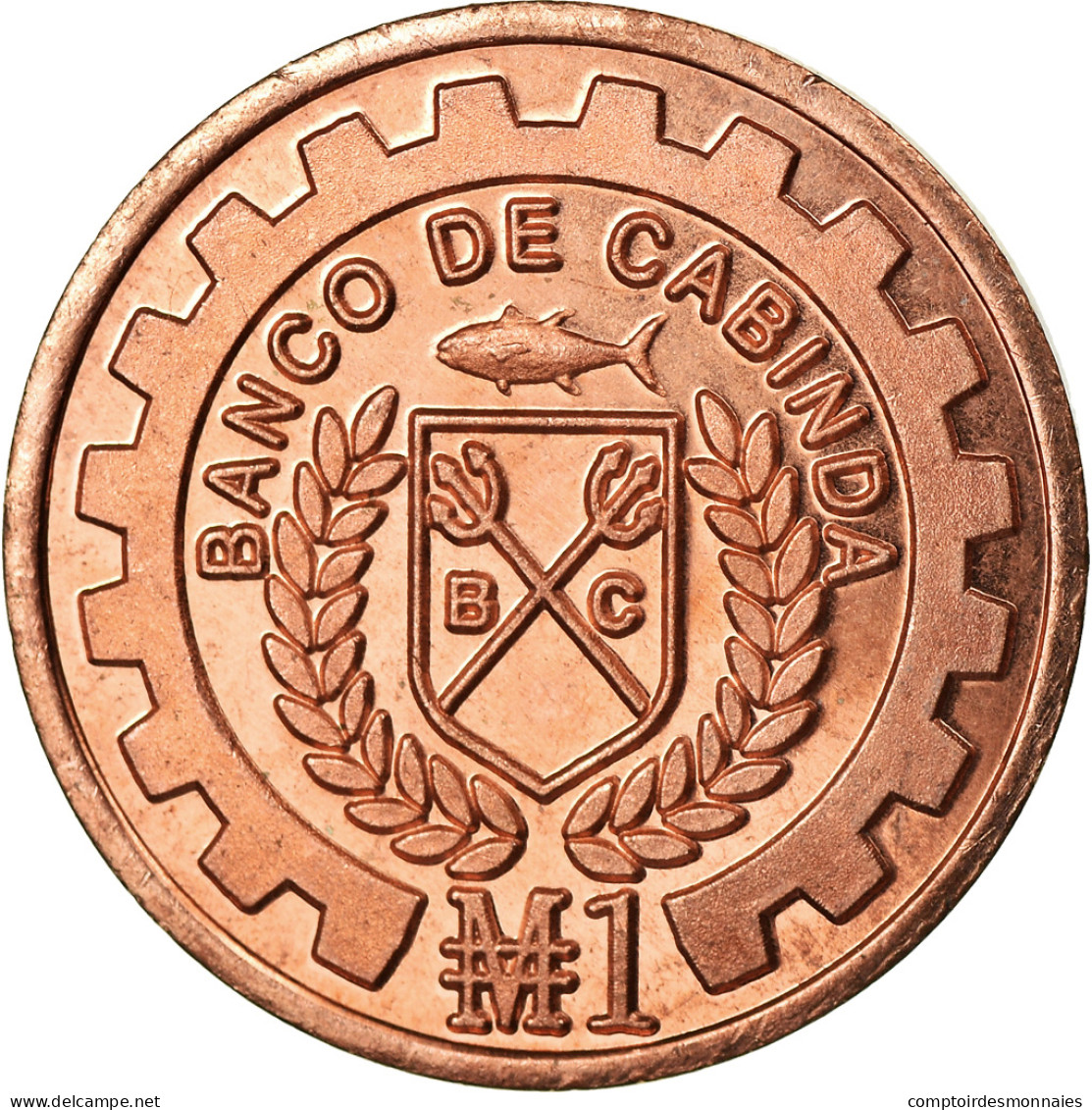 Monnaie, CABINDA, Macuta, 2019, SPL, Cuivre - Angola