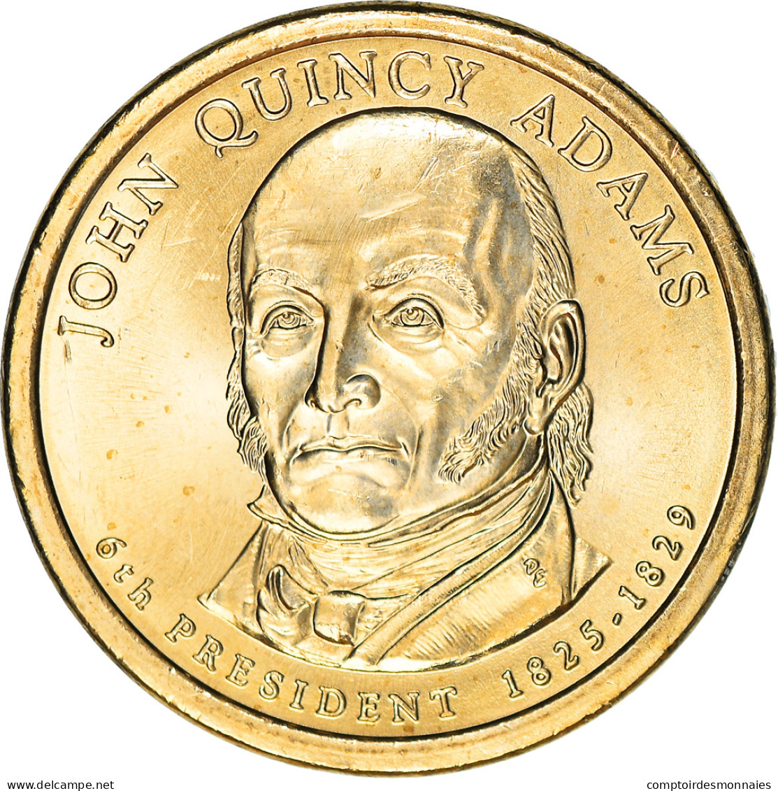 Monnaie, États-Unis, Dollar, 2010, U.S. Mint, John Quincy Adams, SPL - 2007-…: Presidents