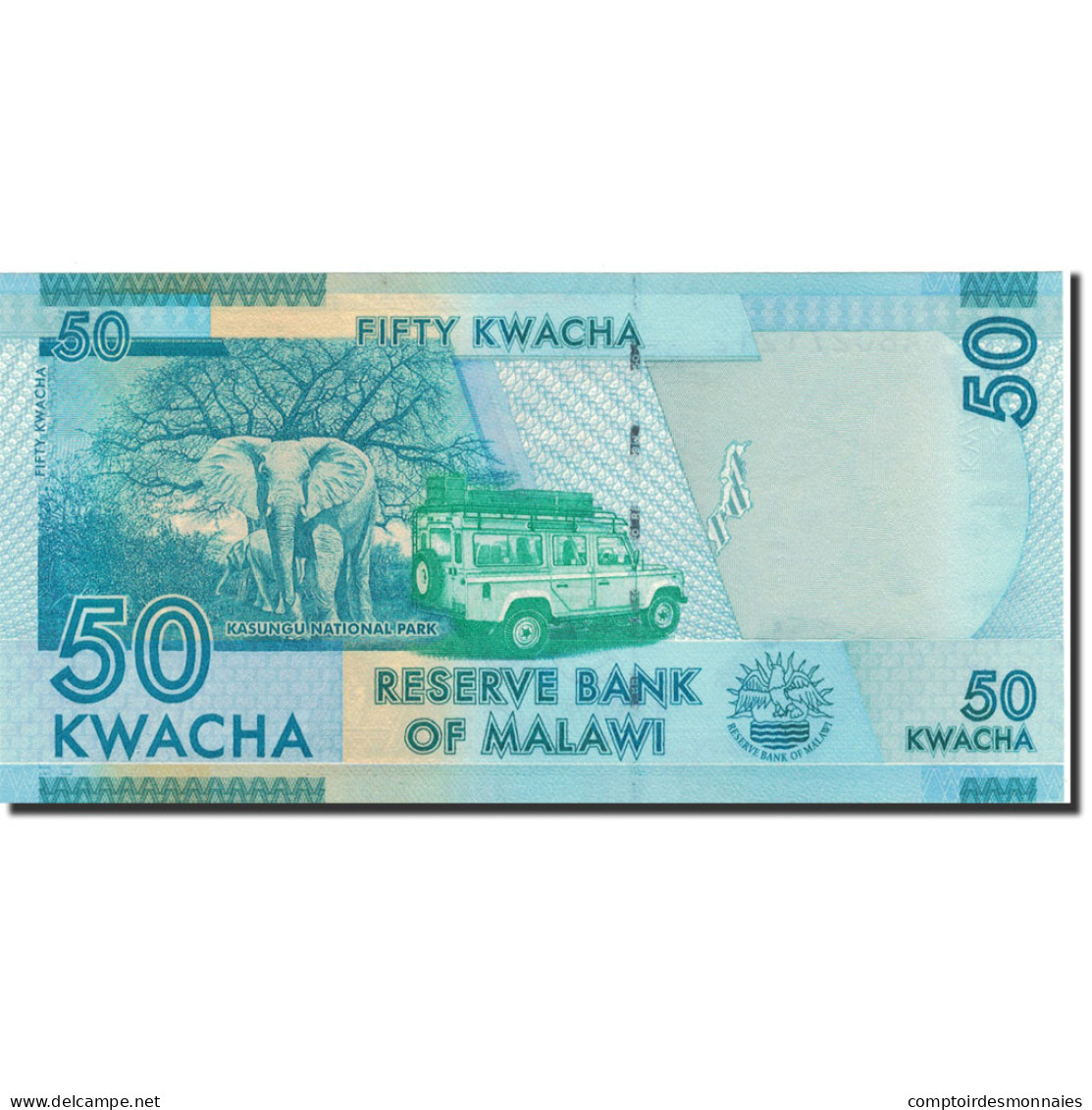 Billet, Malawi, 50 Kwacha, 2012, 2012-01-01, KM:58, NEUF - Malawi
