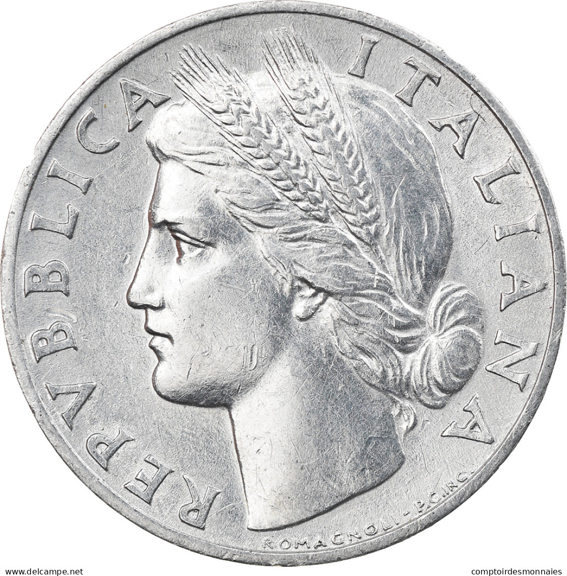 Monnaie, Italie, Lira, 1950, Rome, SUP, Aluminium, KM:87 - 1 Lire