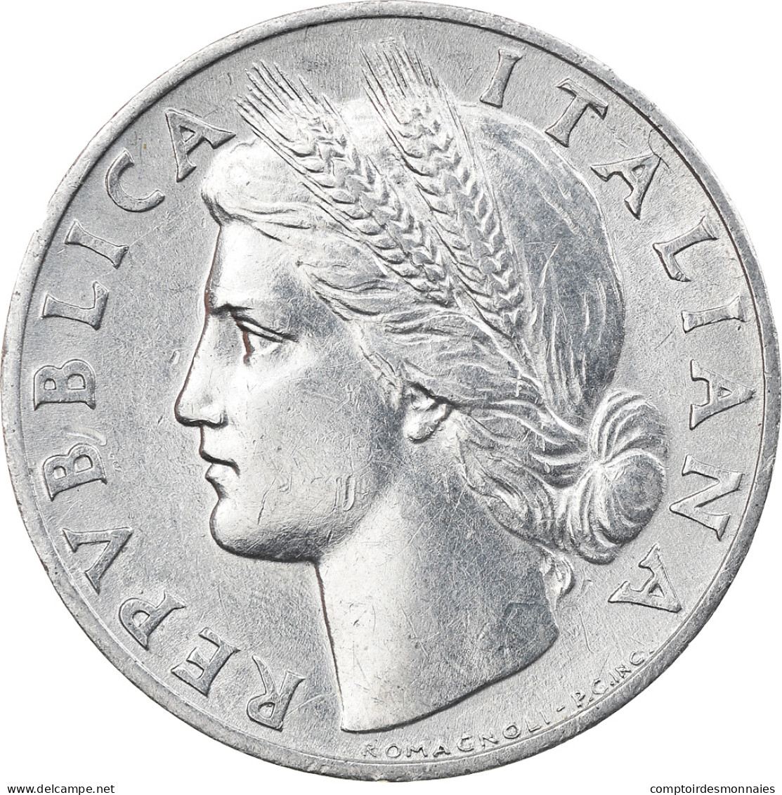 Monnaie, Italie, Lira, 1950, Rome, SUP, Aluminium, KM:87 - 1 Lira