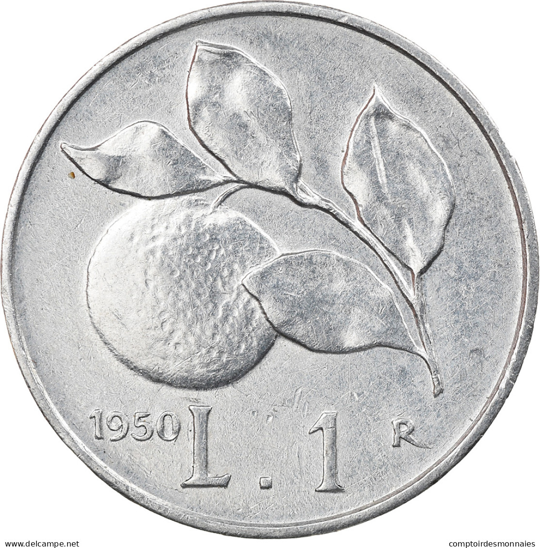 Monnaie, Italie, Lira, 1950, Rome, SUP, Aluminium, KM:87 - 1 Lire