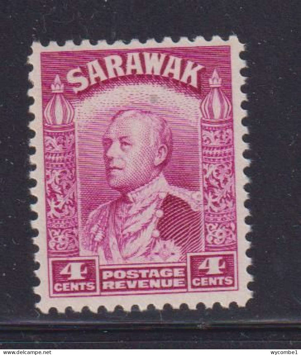 SARAWAK - 1934  Charles Brooke 4c  Never Hinged Mint - Sarawak (...-1963)