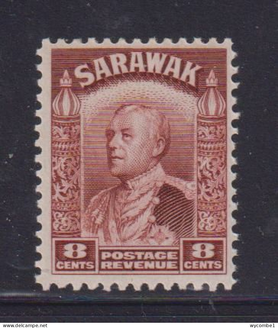 SARAWAK - 1934  Charles Brooke 8c  Never Hinged Mint - Sarawak (...-1963)