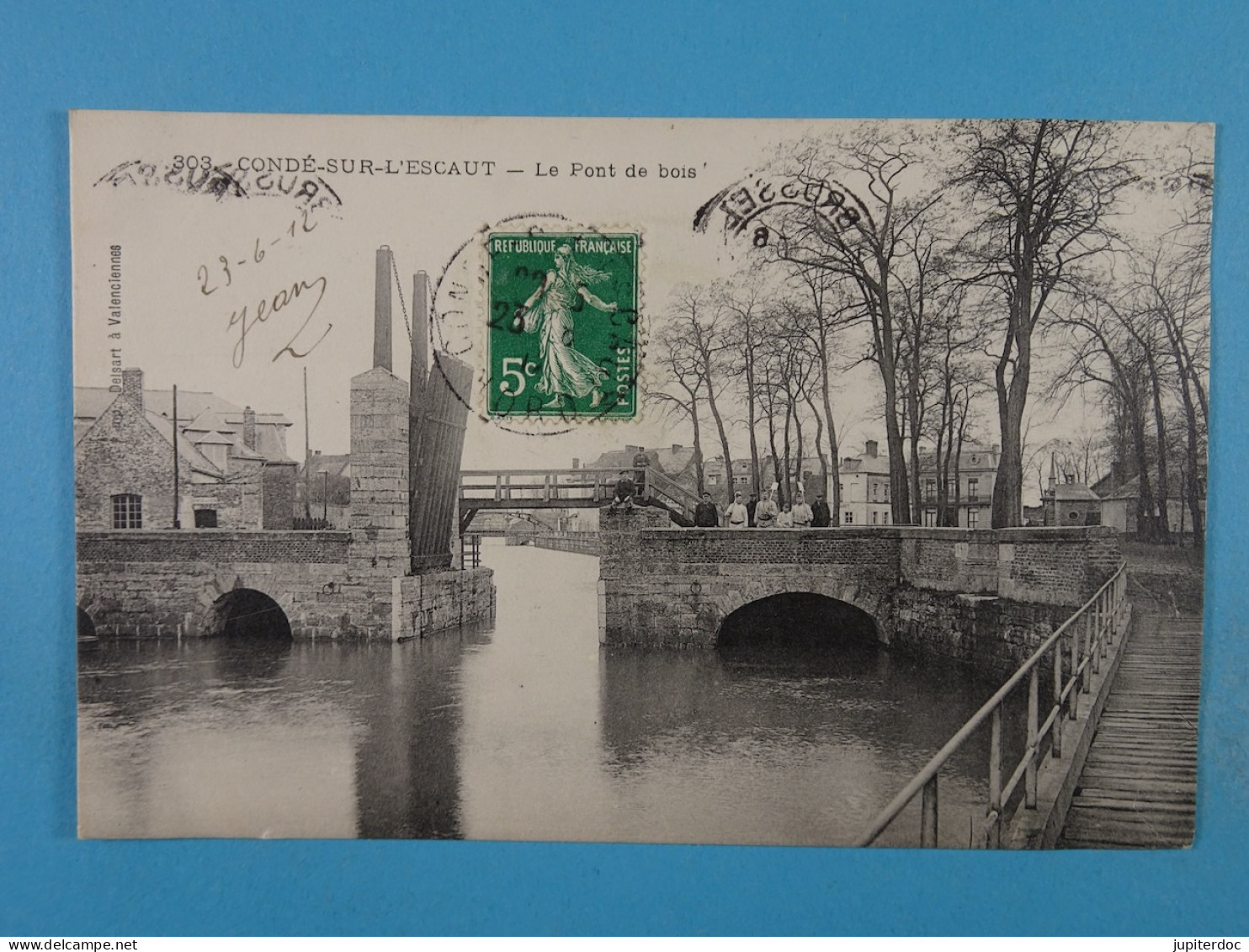 Condé-sur-L'Escaut Le Pont De Bois - Conde Sur Escaut