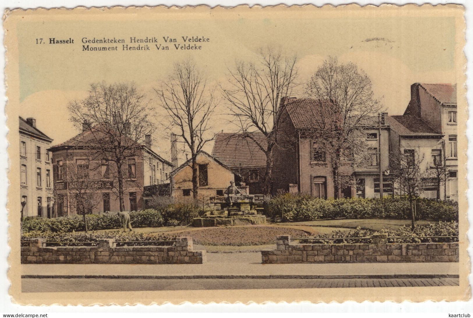 17. Hasselt - Gedenkteeken Hendrik Van Veldeke - (België/Belgique) - Uitgever G.R.S.T. - Hasselt