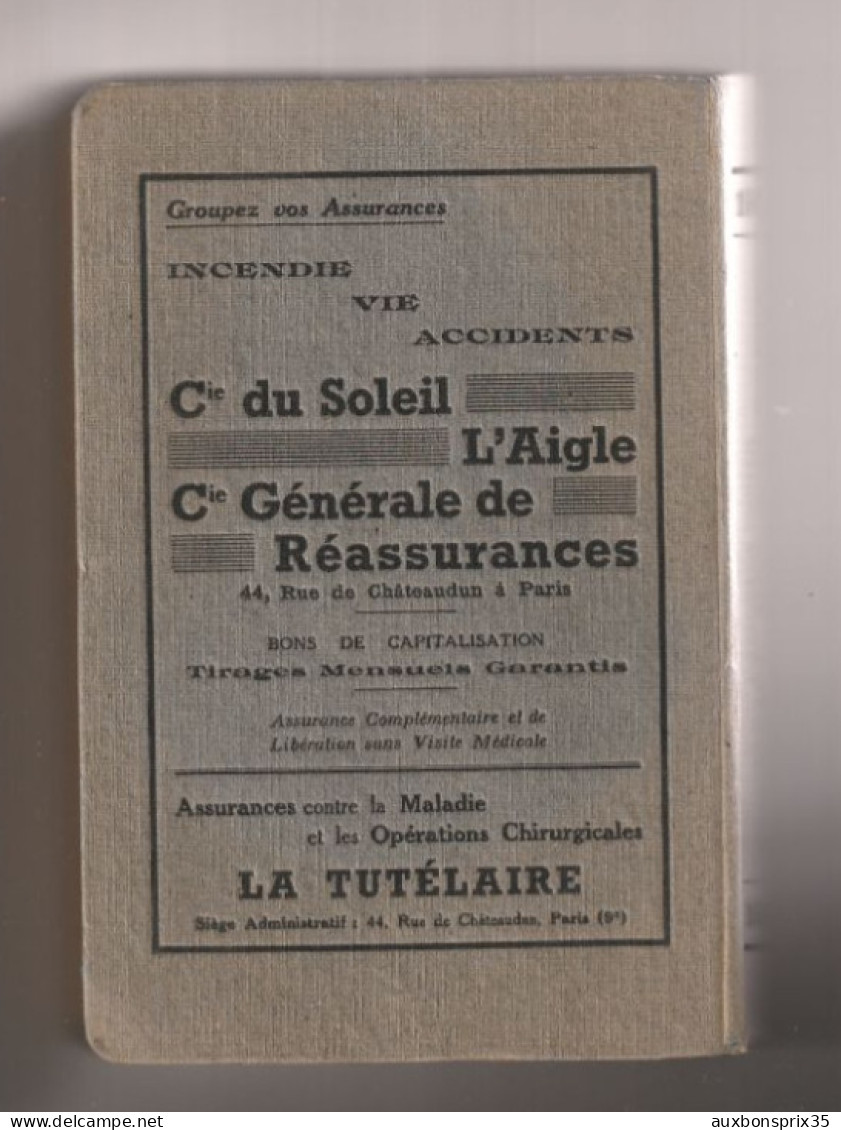 ANNUAIRE DES ASSURANCES - L'ASSUREUR CONSEIL - EDITION L'ARGUS - 1952 - Other & Unclassified