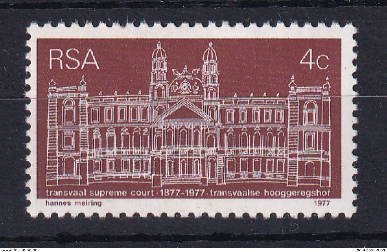 South Africa: 1977   Centenary Of Transvaal Supreme Court  MNH  - Nuevos