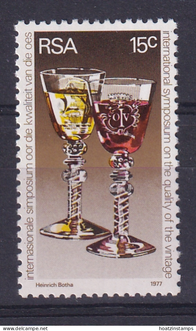 South Africa: 1977   International Wine Symposium   MNH  - Nuevos