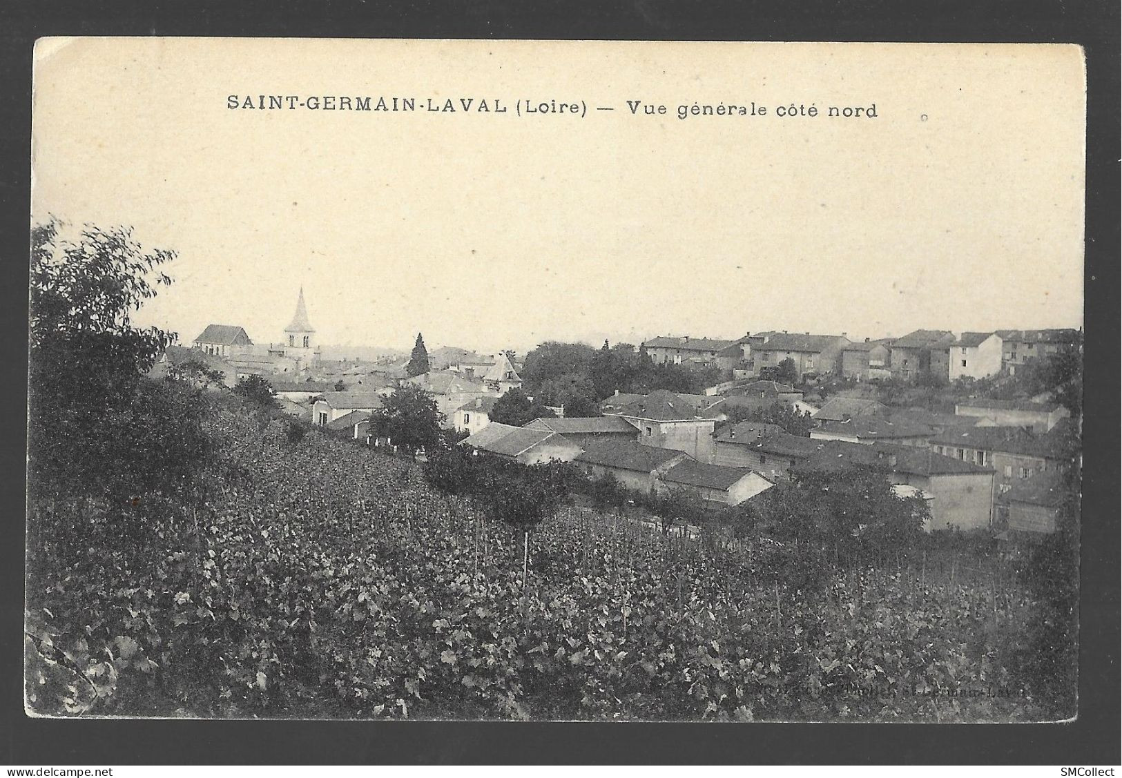 L380 - Saint Germain Laval, Vue Générale Côté Nord (1090) - Saint Germain Laval