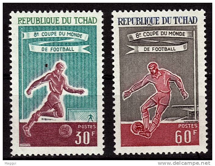 TCHAD   N°127/28  * *  Cup  1966  Fussball  Soccer  Football - 1966 – Engeland