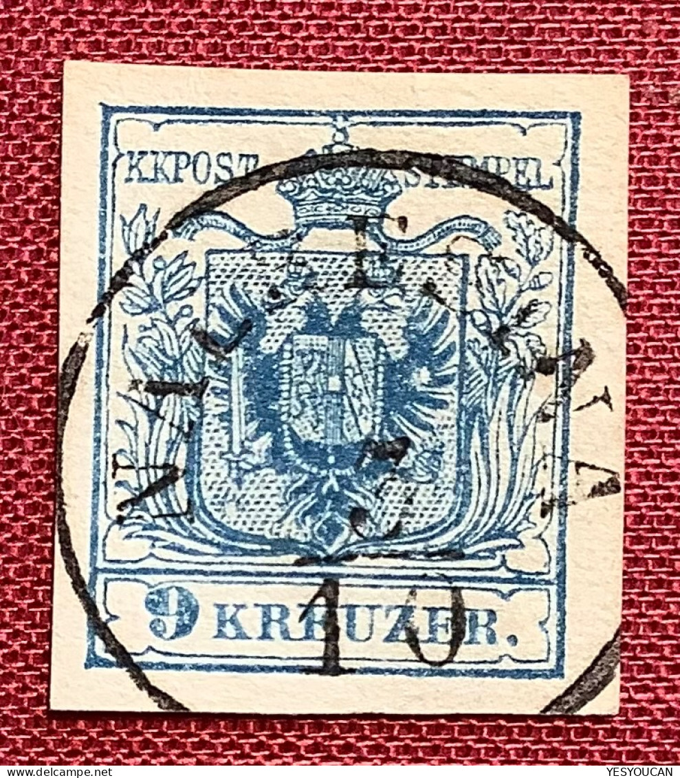 „NABRESINA“  (Duino-Aurisina Küstenland Italia) Österreich 1850 (Austria Triest Italy Venezia-Giulia - Used Stamps