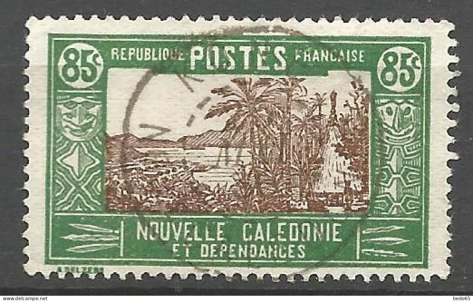 NOUVELLE-CALEDONIE N° 152B CACHET KONE / Used - Used Stamps
