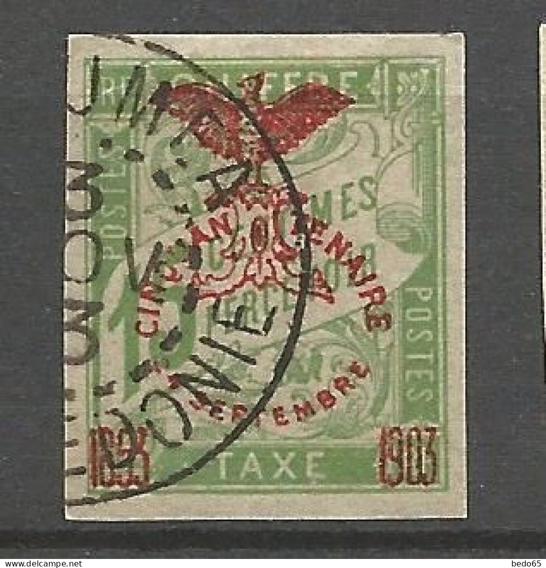 NOUVELLE-CALEDONIE TAXE N° 10 OBL / Used - Segnatasse