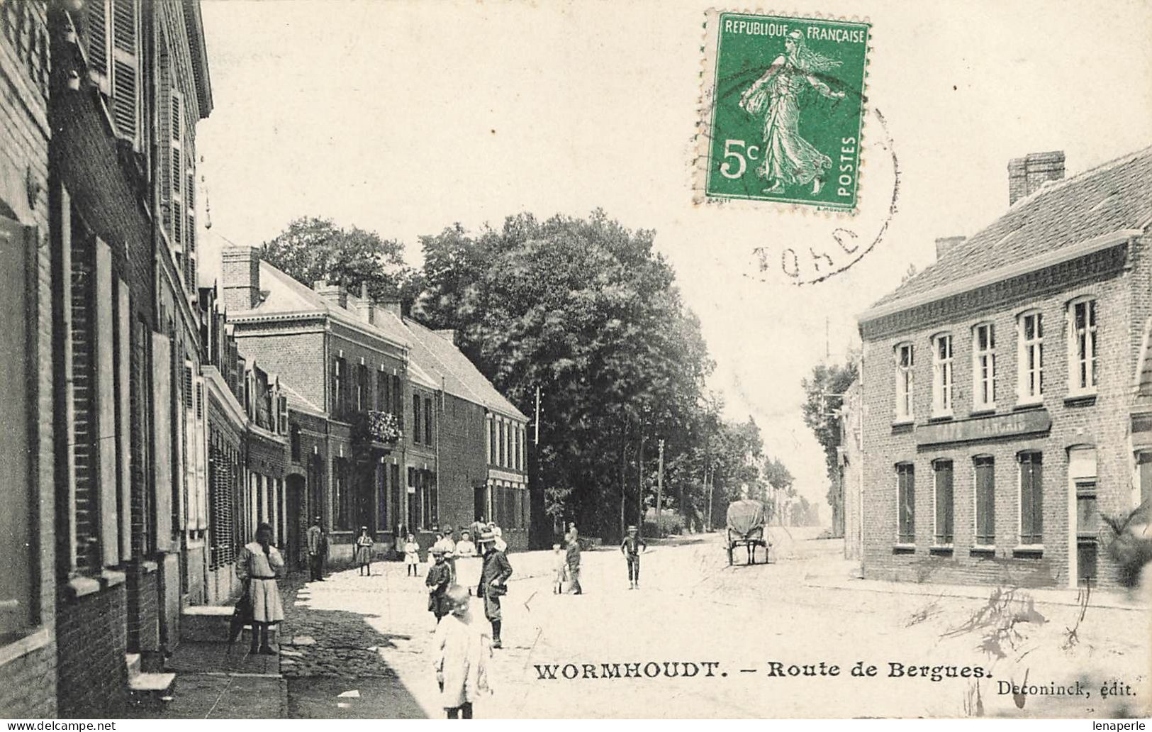 C6451 WORMHOUDT Route De Bergues - Wormhout