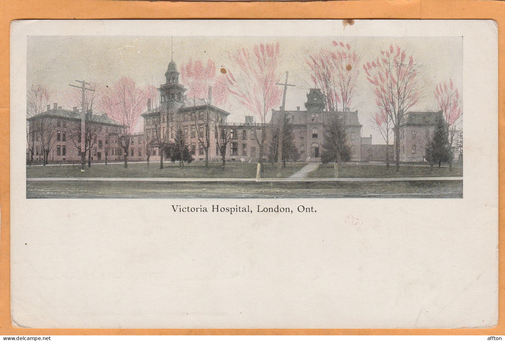 London Ontario Canada Old Postcard - London